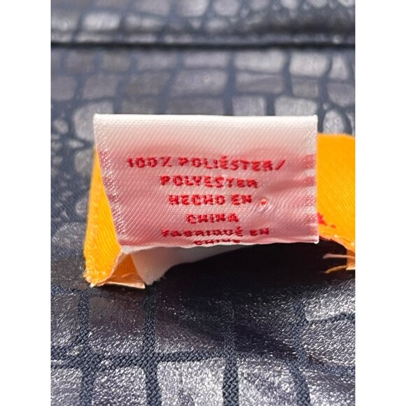 Ruby Rd. Womens Size 12 Black Faux Leather Jacket Croc Print Zip-Up Animal Print - Picture 7 of 9